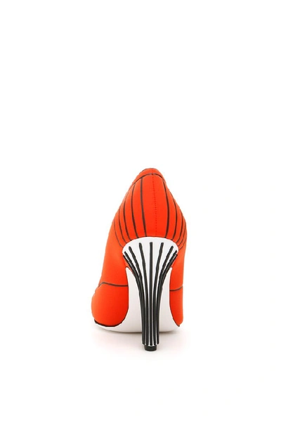 Shop Fendi Ffreedom Pumps In Red