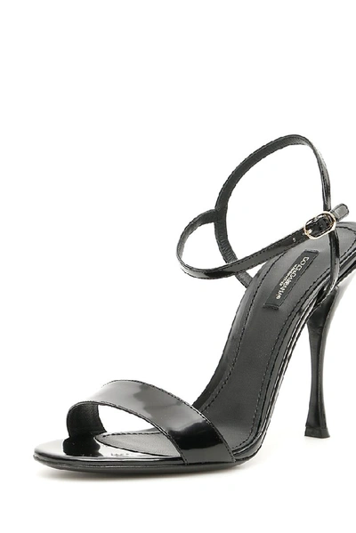 Shop Dolce & Gabbana Keira Sandals In Black