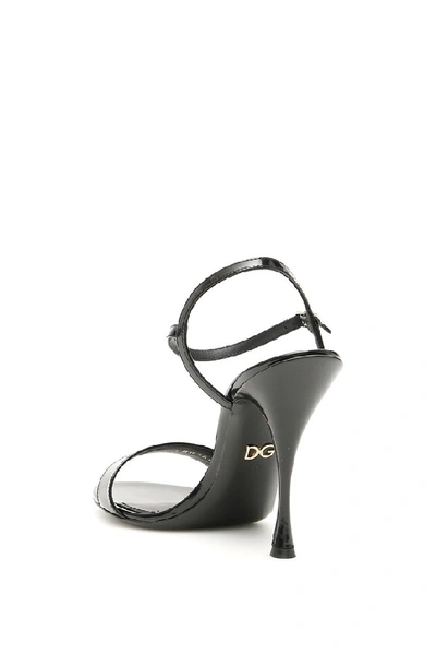 Shop Dolce & Gabbana Keira Sandals In Black