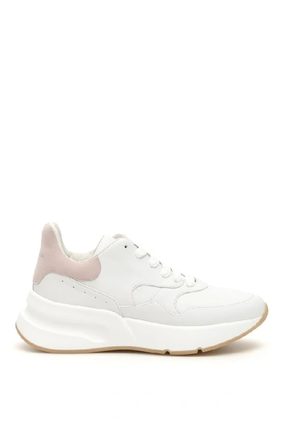 Shop Alexander Mcqueen Chunky Sole Sneakers In White