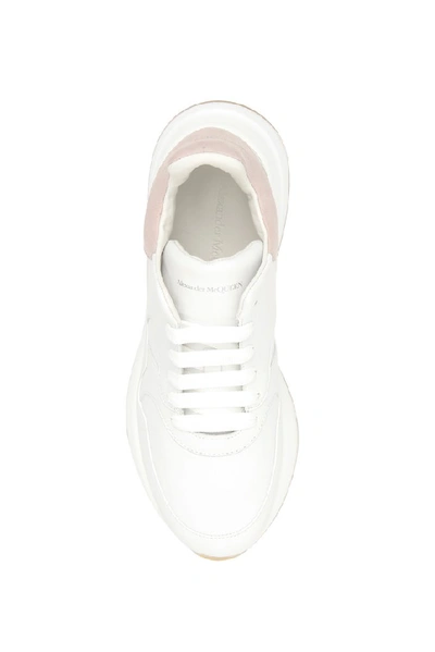 Shop Alexander Mcqueen Chunky Sole Sneakers In White