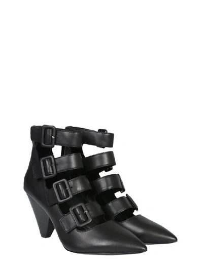 Shop Ash Dolby Strap Buckle Boots In Black