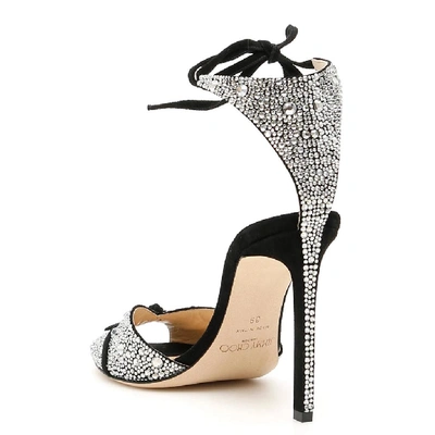 Shop Jimmy Choo Talaya Embellished Sandals In Multi