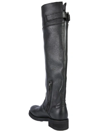 Shop Ash Thunder Buckle Knee In Black