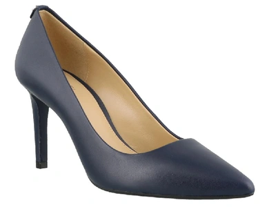 Shop Michael Michael Kors Classic Pumps In Blue