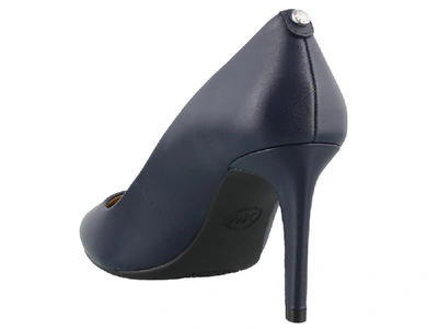 Shop Michael Michael Kors Classic Pumps In Blue