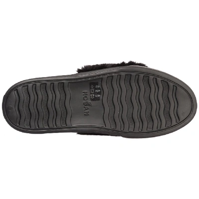 Shop Hogan H365 Mule Sneakers In Black