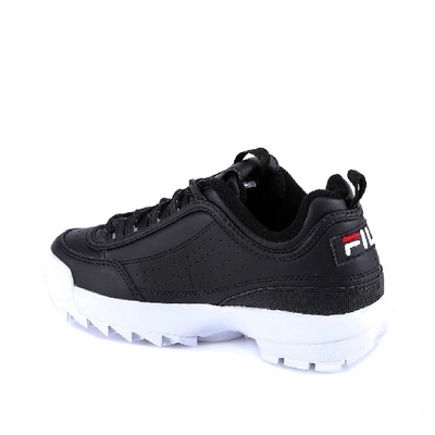 Shop Fila Disruptor Low In Black