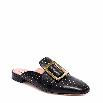 Shop Bally Studded Mules In Black