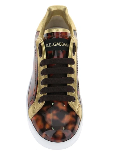 Shop Dolce & Gabbana Portofino Printed Low In Multi