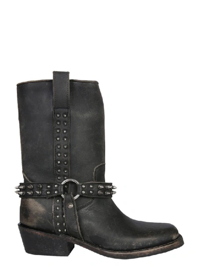 Shop Ash Nelson High Boots In Black