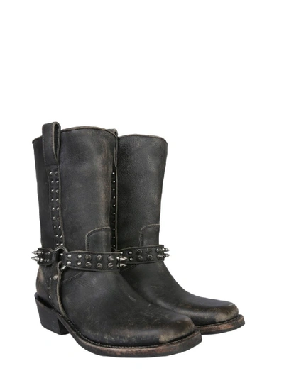 Shop Ash Nelson High Boots In Black