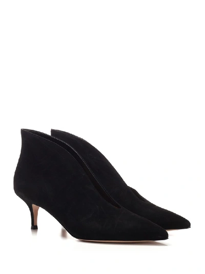 Shop Gianvito Rossi Pointed Toe Pumps In Black