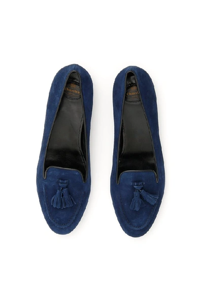 Shop Church's Nina Loafers In Blue