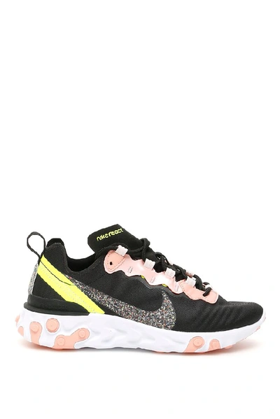 Shop Nike React Element 55 Sneakers In Multi