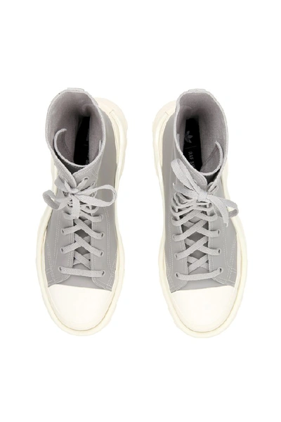 Shop Adidas Originals Adidas By Raf Simons Detroit High Top Sneakers In Grey
