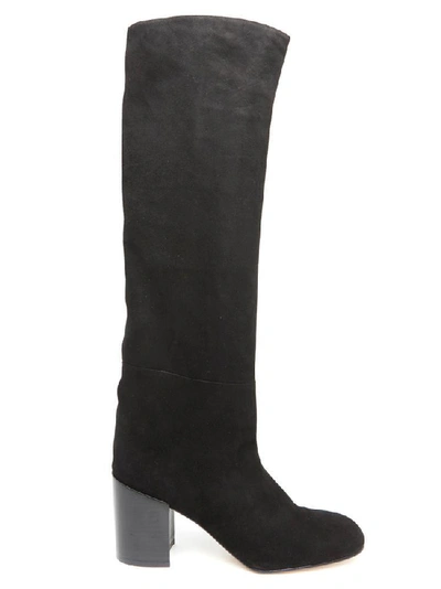 Shop Stuart Weitzman High Knee Boots In Black