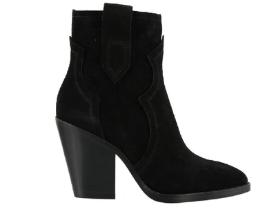 Shop Ash Esquire Heeled Boots In Black