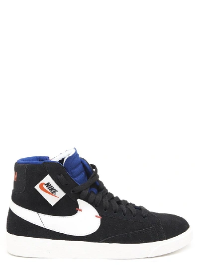 Shop Nike Blazer Mid Rebel Sneakers In Black