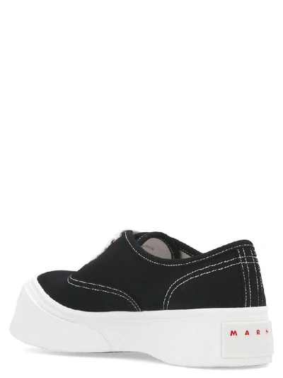 Shop Marni Pablo Lace Up Platform Sneakers In Black