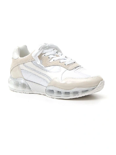 Shop Alexander Wang Stadium Sneakers In White