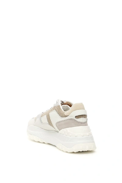 Shop Tod's Colour Block Chunky Sneakers In Multi