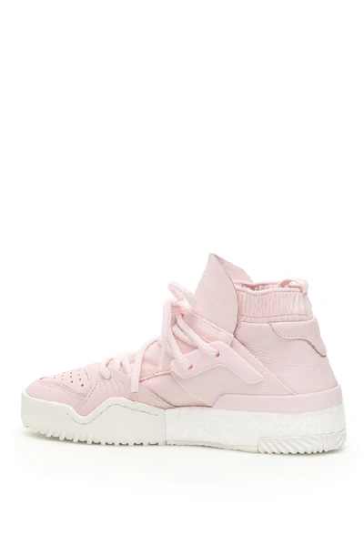 Shop Adidas Originals By Alexander Wang Aw Bball Sneakers In Pink