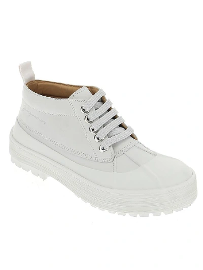 Shop Jacquemus Meuniers Sneakers In White