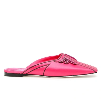 Shop Fendi Ffreedom Slip In Pink