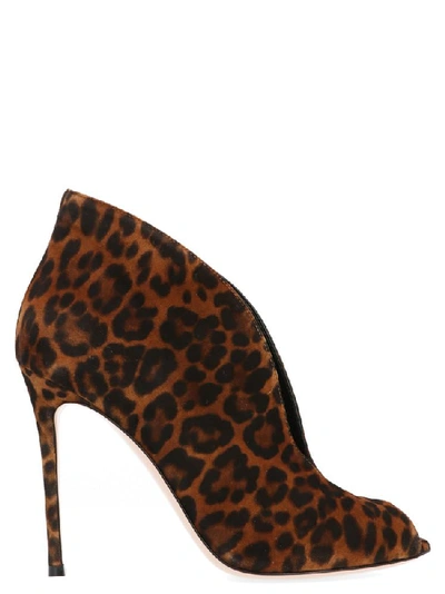 Shop Gianvito Rossi Animalier Print Pumps In Multi