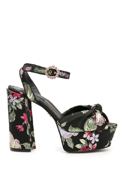 Shop Dolce & Gabbana Keira Platform Sandals In Multi