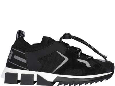 Shop Dolce & Gabbana Sorrento Chunky Trekking Sneakers In Black