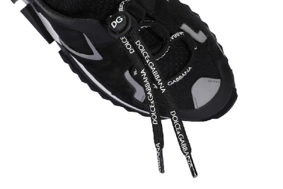 Shop Dolce & Gabbana Sorrento Chunky Trekking Sneakers In Black