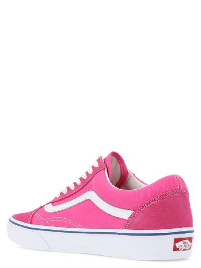 Shop Vans Old Skool Lace Up Sneakers In Pink