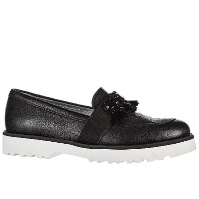 Shop Hogan H259 Kiltie Loafers In Multi