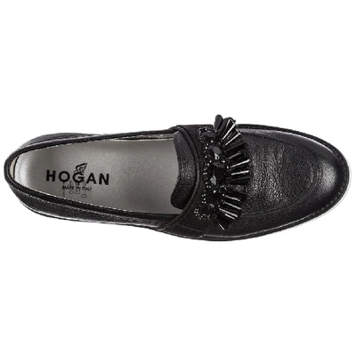 Shop Hogan H259 Kiltie Loafers In Multi