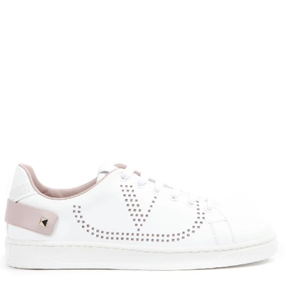 Shop Valentino Garavani Vlogo Backnet Sneakers In Multi