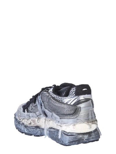 Shop Maison Margiela Fusion Low In Silver