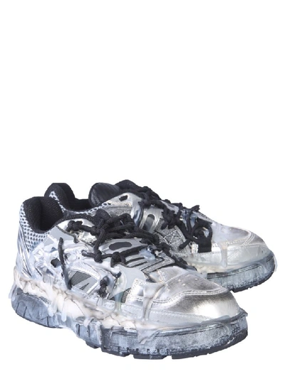 Shop Maison Margiela Fusion Low In Silver