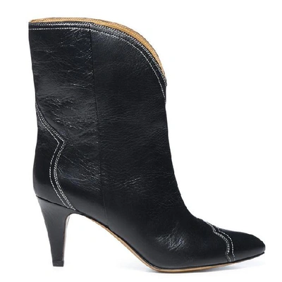 Shop Isabel Marant Dythey Boots In Black