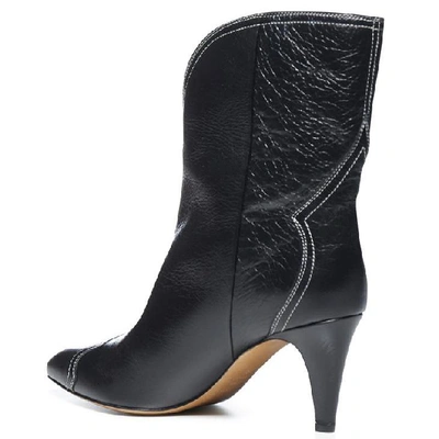 Shop Isabel Marant Dythey Boots In Black