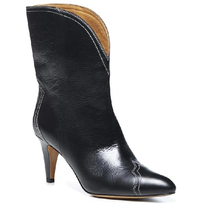 Shop Isabel Marant Dythey Boots In Black