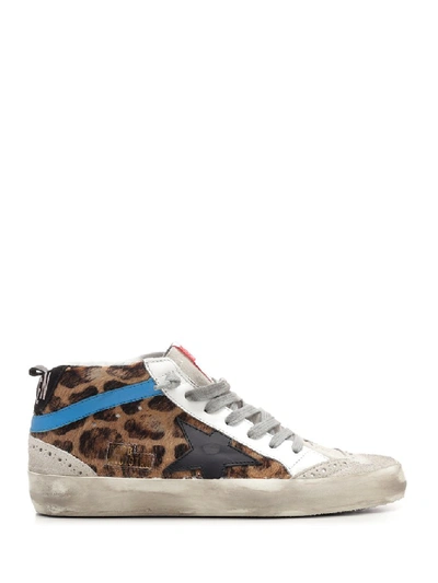 Shop Golden Goose Deluxe Brand Mid Star Sneakers In Multi