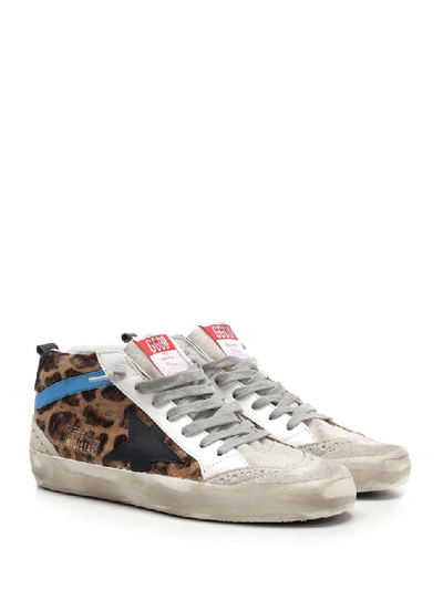 Shop Golden Goose Deluxe Brand Mid Star Sneakers In Multi