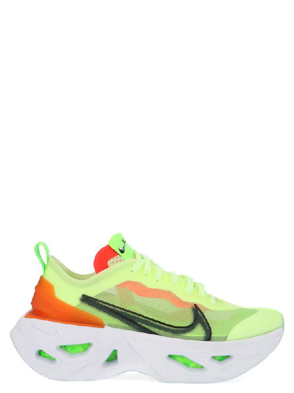neon green x nike