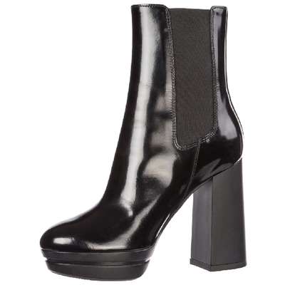 Shop Hogan H391 Chelsea Boots In Black