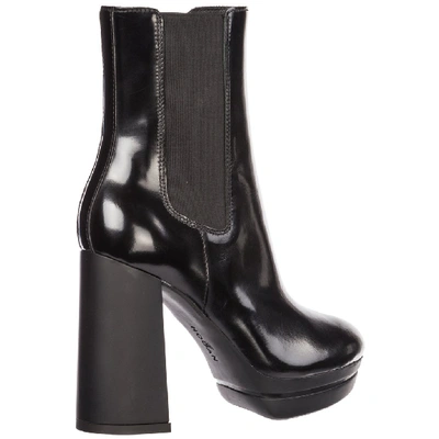 Shop Hogan H391 Chelsea Boots In Black