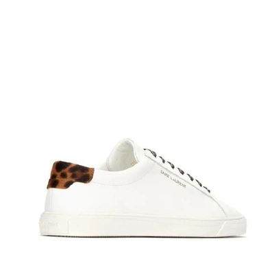 Shop Saint Laurent Andy Low Top Sneakers In White