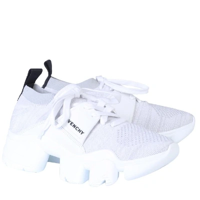 Shop Givenchy Jaw Knit Sock Sneakers In White