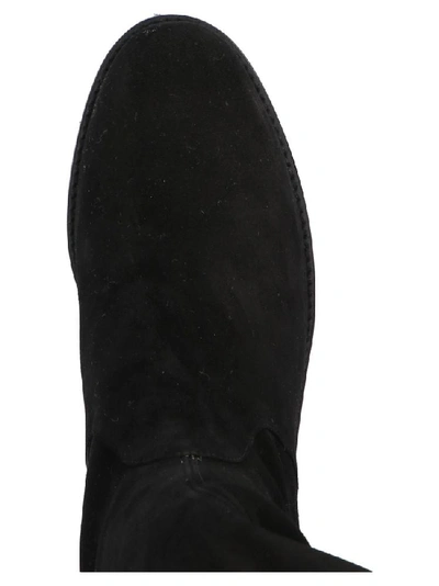Shop Stuart Weitzman Midland Boots In Black